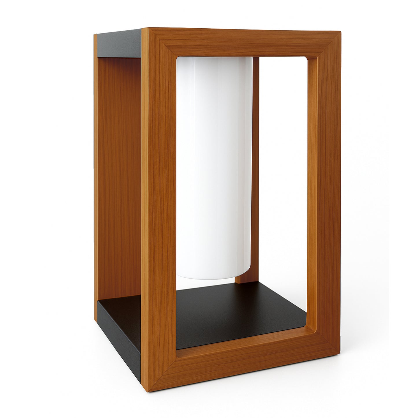 Applique murale décorative avec base LED solaire rechargeable LED blanc chaud SERAPHINA WALL H31cm