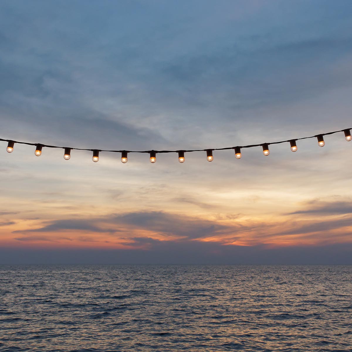 Guirlande lumineuse extérieur connectable 20 ampoules à filament vintage douille E27 LED blanc chaud LINK ME LIGHT 8m