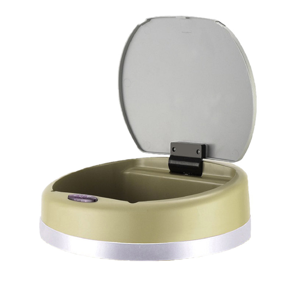 Couvercle de poubelle automatique rond modèle SOHO Taupe