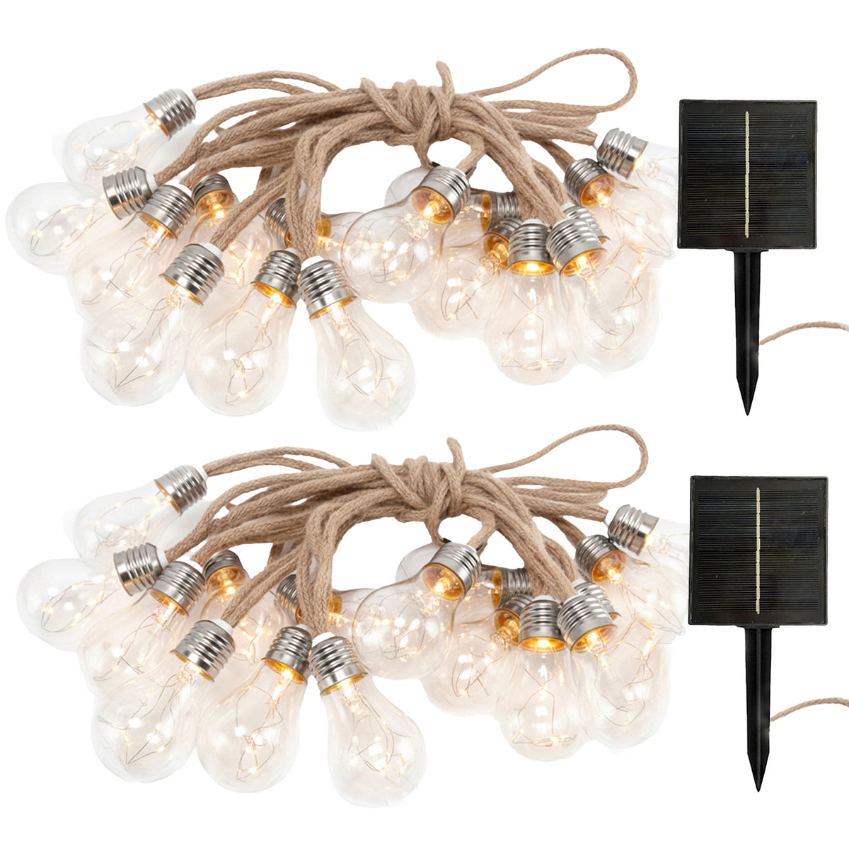 Guirlande solaire FANTASY STAR 20LED 13M
