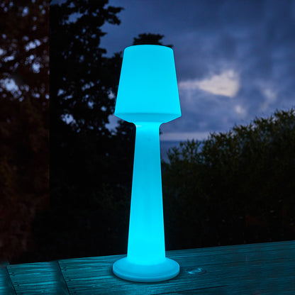 Lampadaire solaire LED multicolore AUSTRAL C110 SOLAR H110cm avec télécommande