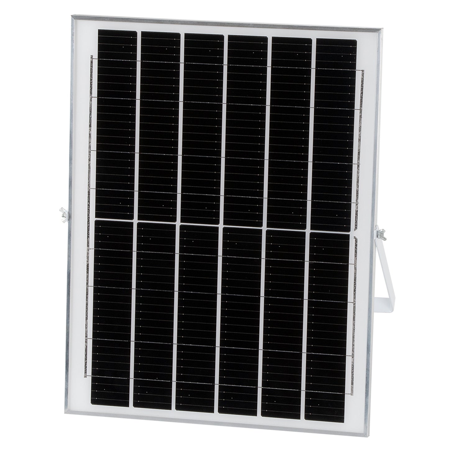 Projecteur solaire éclairage très puissant LED blanc chaud/ froid TITAN avec panneau solaire déporté et télécommande H30.5cm