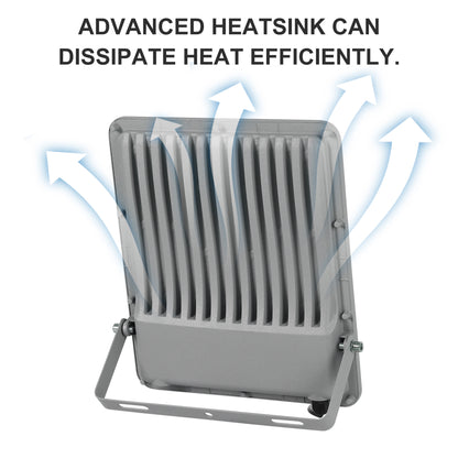 Projecteur solaire éclairage très puissant LED blanc chaud/ froid TITAN avec panneau solaire déporté et télécommande H30.5cm