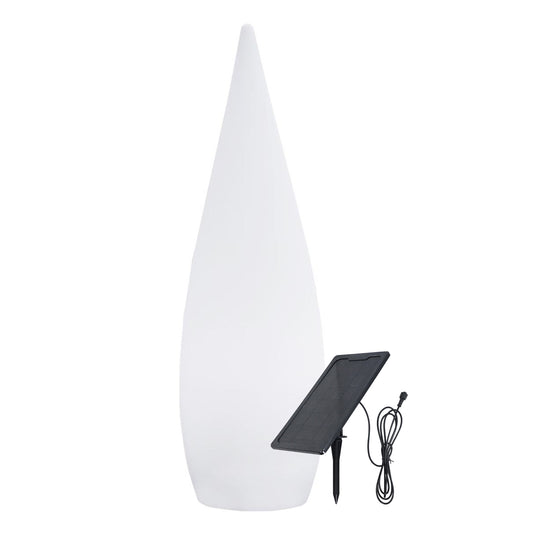 Lampadaire solaire goutte LED multicolore dimmable CLASSY C80 SOLAR H80cm avec télécommande