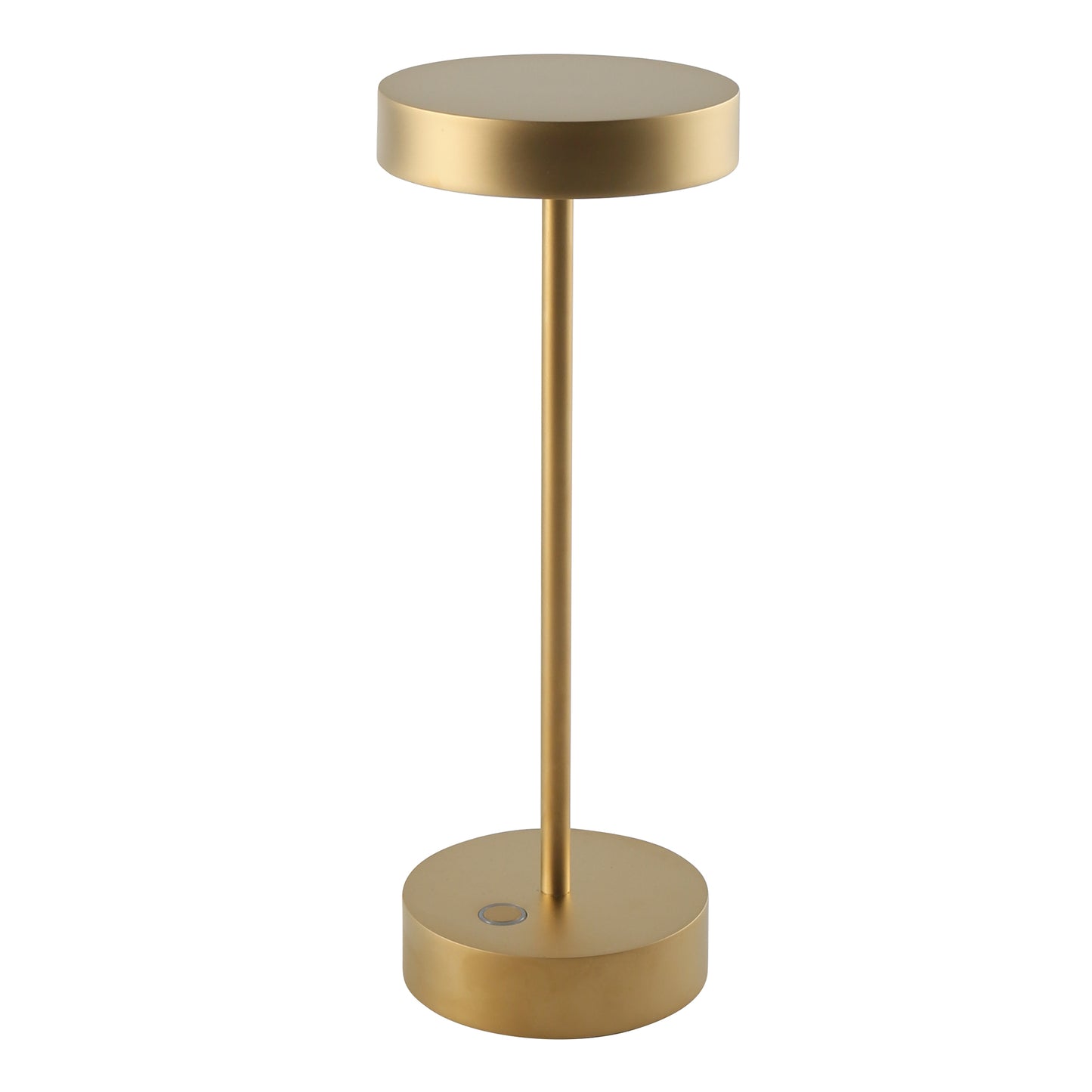 Lampe de table sans fil dimmable en aluminium doré LED SANDY MINI GOLD H25 cm