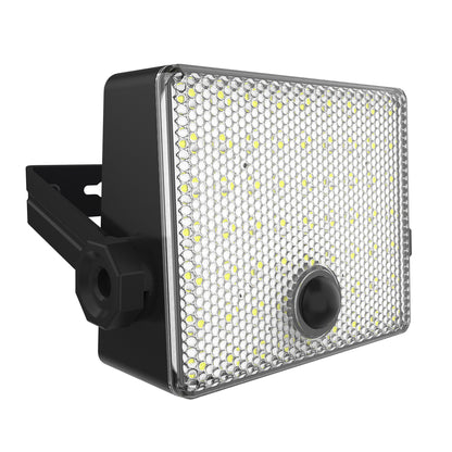 Projecteur solaire applique murale orientable LED blanc froid à fixer FLICKY H15cm