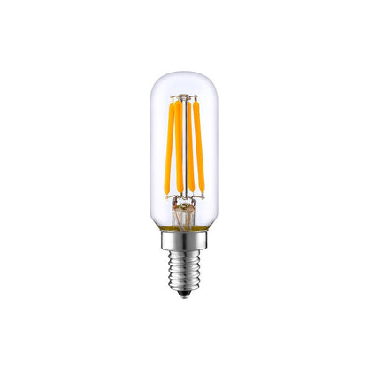 Lot de 10 Ampoule filament LED E14 blanc chaud PLUTON T25 4W H9cm