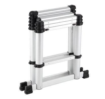 Echelle télescopique transformable 1.75m en aluminium PRO