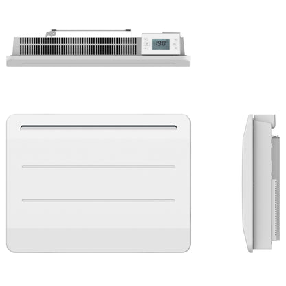 Radiateur électrique à inertie sèche FONTE écran LCD 1000W MAUNA